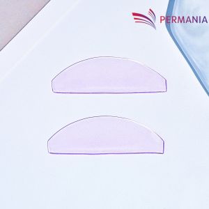 PERMANIA 2PC Silicone Lash Perm Pads Softening Lifting Lashes Rod Shield Self-Adhesive 3D Eyelash Curler Accessories Makeup Tool