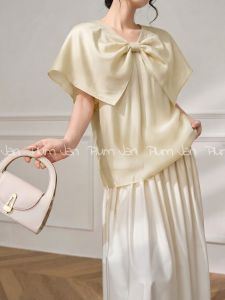 PlumJan | Áo Sơ Mi Trẻ Trung cho Phụ Nữ với Nút Thắt Tinh Tế