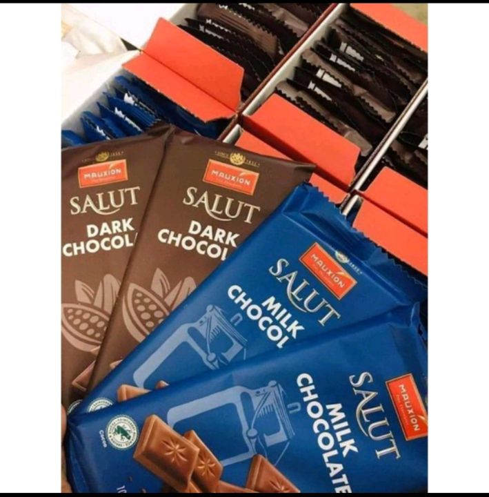 Mauxion Salut Chocolate/Milk Chocolate/Dark Chocolate/Germany/Imported