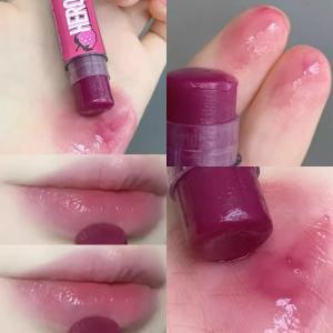 Son Môi Dưỡng Ẩm Hương Trái Cây Herorange Màu Sắc Lâu Trôi Dưỡng Ẩm Chống Khô Môi Dạng Gel Màu Môi Mềm Mại