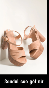 Dép sandal cao gót (35-39)