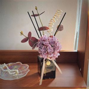 Elegant European Style Artificial Rose Flowers Home Decoration Living Room Table Centerpiece Fake Flower Arrangement Ornament