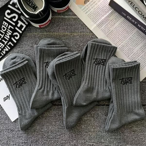JIUSENNIAO | Sweat Absorption Spring/Summer Korean Style Ins Fashionable Mens Socks