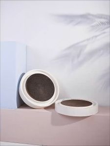 [Pety Box] Cat Scratching Board Pet Cat Toy Replaceable Corrugated Round Cat Scratch Board Scratch Resistant Cat Pet Cat Kitten Claw Scratching Board Pad Cat Bed Pet Supplies Circular Scratch Pads and Posts