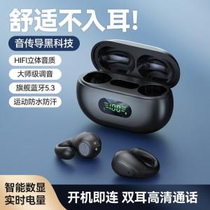 Cross-Border Private Model New Wireless Ear Sports Noise Reduction Non-In-Ear TWS Black Technology Bone Conduction Bluetooth Earphones M31