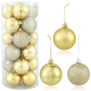 100Pcs Christmas Balls Baubles Decor Christmas Tree Pendant Shatterproof 3/4/6 cm Christmas Ball for Xmas Tree Home Party Decor