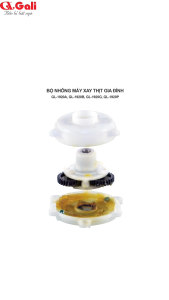 Bộ Nhông Truyền Động Máy Xay Thịt Gali – Tương Thích GL-1920 – Chính Hãng - Nhông xay thịt