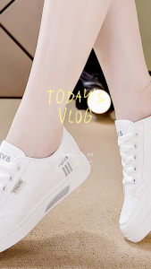 White Rubber Shoes for Women New Style Korean Version Fashion Comfortable High Quality Sneakers Shoe