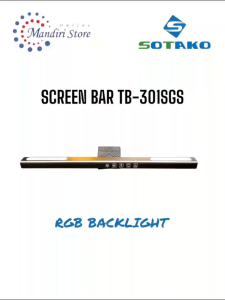Screen Bar Monitor LED 40 CM [TB - 301SGS] | RGB Color Top side