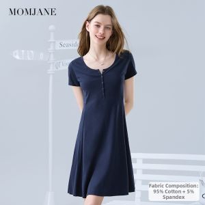 Mom Jane | Maternity Nursing Sleep Dress with Pads