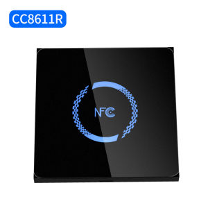IP65 Chống Nước NFC Wiegand Đèn Nền LED Bảng Kính Đèn Nền LED Bảng Điều Khiển Truy Cập RFID Băng Tần Kép Đầu Đọc Phụ M1 S50 EM Gắn Kim Loại