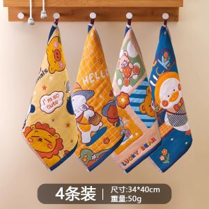 Khăn Mặt Trẻ Em Bằng Cotton Nguyên Chất Khăn Tắm Cho Bé Dùng Để Rửa Mặt Và Tắm Khăn Thấm Nước Nhỏ Dùng Tại Nhà Khăn Vải Cotton 100%