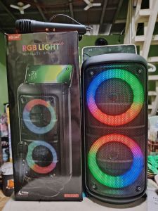 Bluetooth Speaker Frew USB with Song KBroad Portable Karaoke Free Microphone