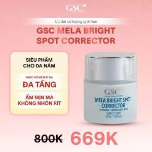 Tinh chất dưỡng da GSC Mela Bright Day Nuôi dưỡng làn da giúp da sáng mịn và đều màu