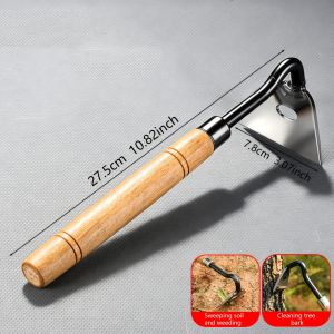 NiuXiang(NewShark) | Manganese Steel Tree Bark Scraping Small Hoe Weeding Tool Sharp Multifunctional Household Express Small Hoe