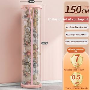 Hộp Đựng Đồ Búp Bê Bằng Nhựa Trong Suốt Có Khóa Kéo Hộp Đựng Đồ Chơi Cho Trẻ Em Chất Liệu Nhựa Xuất Xứ Trung Quốc Đại Lục