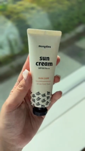 Mongdies Sunscreen Sun Cream (60g) - SPF30 PA+++ - Korean Moms’ #1 Choice for Baby Kids & Family Skincare