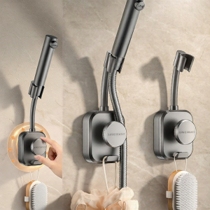 SHENYUAN | Suction Mount Flexible Adjustable Shower Head Holder
