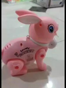 Mainan Anak Robot Rabbit Berjalan Loncat 776 10 / Robot Hewan Kelinci Ada Lampu Dan Musik Mainan Kelinci Loncat Nyala Musik Dan Lampu Berjalan Menggunakan Baterai Kemasan Kantong Cocok Untuk Kado Anak Cewek