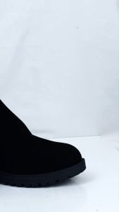 Sizes 35-42 (Add One Size) New Versatile Lace Up High Boots Over Knee Boots Flat Bottom Boots Elastic Long Boots