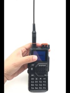 Baofeng K5 Plus Walkie Talkie Air Band Type-C Fast Charging Multi-Band Frequency Two Way Radio 1.77inch Color Large Scree 999Channels