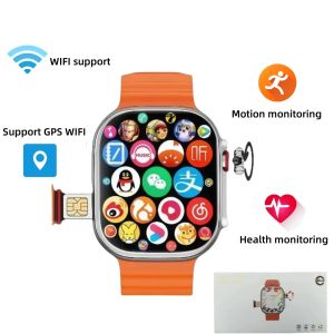 Global version original CDS9 Ultra smartwatch Android 9.0 4G network card rotating camera modified Google Play Store