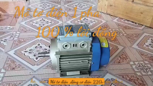 Động cơ điện 1 pha 35kw vòng tua 1400v/p miễn ship