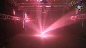 Đèn Laesr Moving 12 Mắt 2 Đầu Độc Lập Công Suất 120W Cảm Biến Nhạc Sử Dụng Cho Sân Khấu Bar