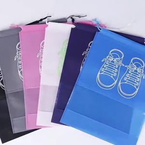 Tas Serut Sepatu Shoes Bag Penyimpanan Sepatu Dan Sendal Kantong Sepatu Tali Serut Serbaguna Murah