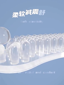 4D Heel Sticker Silicone Anti-slip Foot Patch with Adjustable Heel Size for All Kinds of Shoes