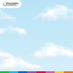 Maxim Contact Lens Sof Air คอนแทคเลนส์แบบใส รายเดือน แพ็ค 2 ชิ้น รุ่น Sof Air ค่าสายตา -0.75 ถึง -12.00