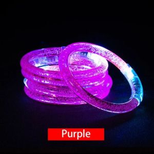 LED Luminous Flashing Light Up Bracelets Toys/Colorful Glow in the Dark