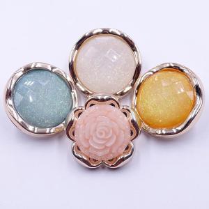 XIXIANGZI | Round Decorative Pink Red Buttons