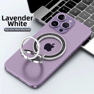 RQZN | Dual-Sided Magnetic Magsafe Phone Stand Ring Kickstand 360 Degree Rotatable Foldable