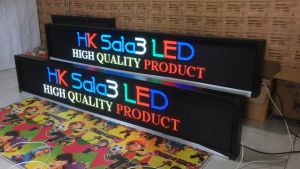 Running Text RGB Full Colour 40x230cm P5 Indoor Wifi: Panduan Lengkap