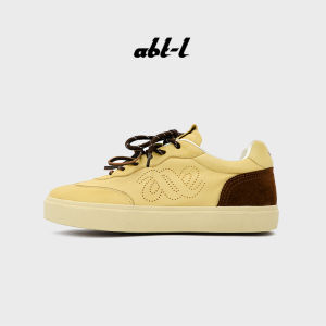 Versatile Leather Thick-Soled Sneakers