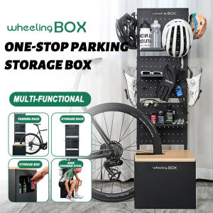 wheeling BOX Bicycle Parking Rack Vertical Fixed Indoor Road Bike Mountain Bike Parking Box