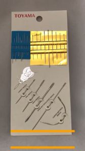 Jarum Jahit Tangan 1 Set TOYAMA | Assorted Needle Compacts Jarum Jahit Baju Celana Kasur Terpal Matras | Jarum jahit tangan serba guna | jarum jahit baju pakaian | Jarum Jahit Kasur | Jarum Jahit Tangan Kemasan Lengkap 1 set | jarum jahit anti karat