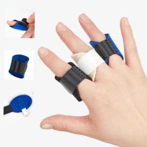 Finger Protection Cover Finger Boarding Device Sprain Fixation Clamp Thumb Toe Protector Hand Care Upper Body Half