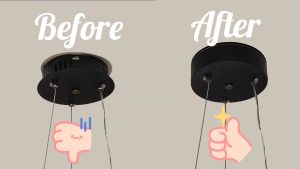 Hanging Light Base Cover