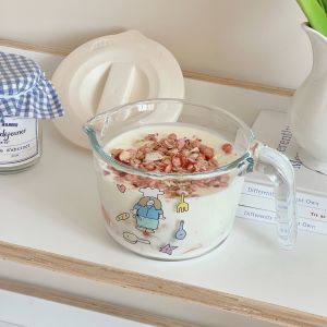 Cute Ins Style Glass Measuring Cup