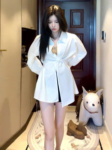 ย้อนยุค สไตล์อเมริกัน Pu หนัง เสื้อกั๊ก ผู้หญิง แขนสั้น ซิป เสื้อแจ็คเก็ต ฤดูใบไม้ผลิ ฤดูใบไม้ร่วง สไตล์มอเตอร์ไซค์แฟชั่นสุภาพสตรี เสื้อกั๊ก