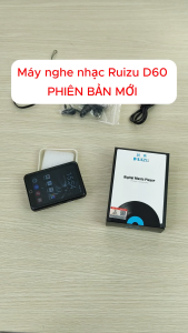 Ruizu D60/D60s Máy Nghe Nhạc Android MP3/MP4/MP5 - Có Tiếng Việt - WiFi Bluetooth - Lướt Web xem phim ảnh loa ngoài