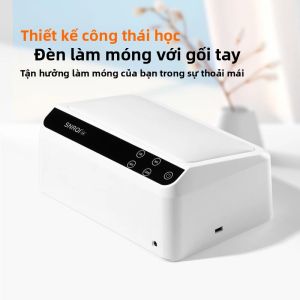 Máy Sấy Móng Tay LED 66 Đèn UV Cảm Biến Chuyển Động Để Làm Khô Sơn Gel Dụng Cụ Chăm Sóc Móng Tay Và Móng Chân Cho Salon Không Gian Lớn Chất Liệu ABS