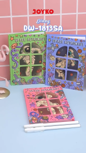 JOYKO Buku Tulis Catatan Jurnal Diary DW-1813SA-43 Space Astronaut