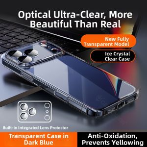 XUANWEI | Universal Fit Ice Crystal Clear Thin Anti-Drop Phone Case