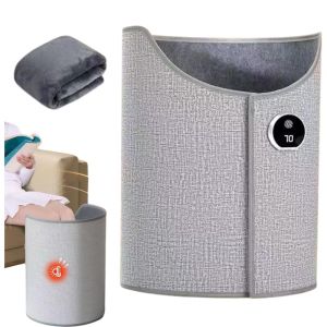 Máy Sưởi Chân Điện Silent Foldable Leg Warmer Pro Có Bộ Điều Chỉnh Nhiệt Và Tự Động Tắt Nguồn Để Sử Dụng Tại Văn Phòng Và Gia Đình