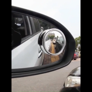2 PCS Car Rear View Mirror Round Blind Spot Mirror 360° Rotating Wide Angle Round Auxiliary Mirror