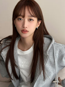 Elegant Black Agate & Pure Silver Needle Dangle Earrings: Stylish Minimalist Jewelry