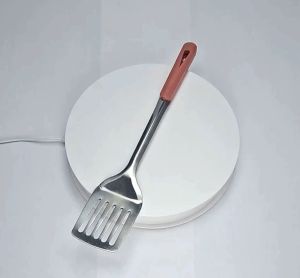 Sodet Kipas Stainless Steel Gagang Warna|Stainless Steel Kitchen Spatula 50-4